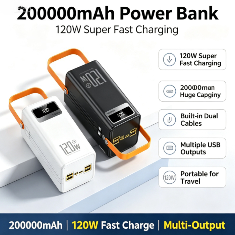 Outdoor Power Adapter Usb C - Power bank con ricarica rapida da