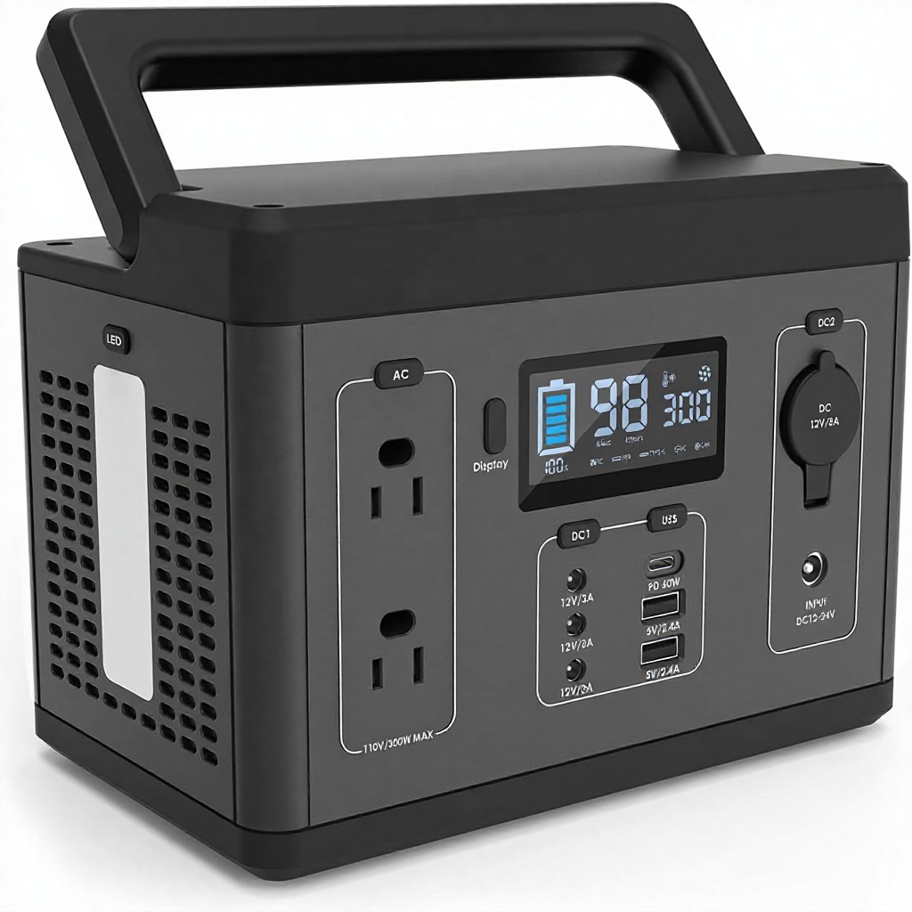 Ac Outdoor Power - Stazione di alimentazione portatile da 500