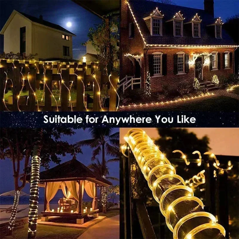 Luci Solari a Corda, Luci LED  - Outdoor Power Strip Weatherproof recensione e prezzo