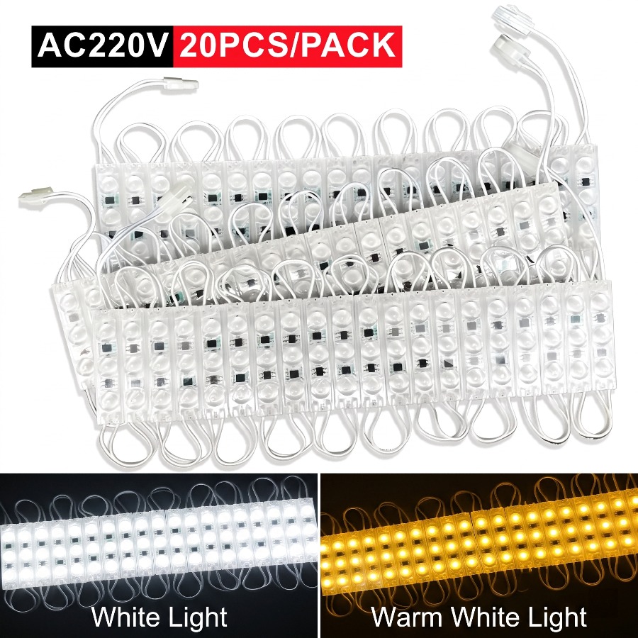 Modulo LED 220V ad Alta Lumino - Outdoor Power Strip Weatherproof recensione e prezzo