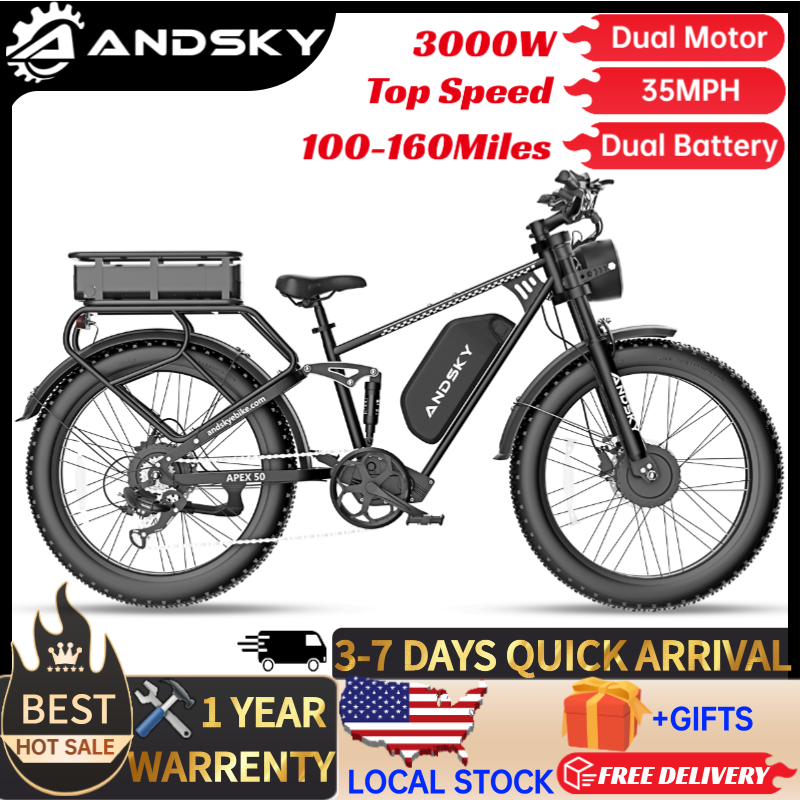 Bici Elettrica ANDSKY Apex50 A - Outdoor Power Tool Kit recensione e prezzo